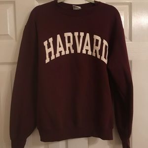 Harvard Crew Neck Sweatshirt